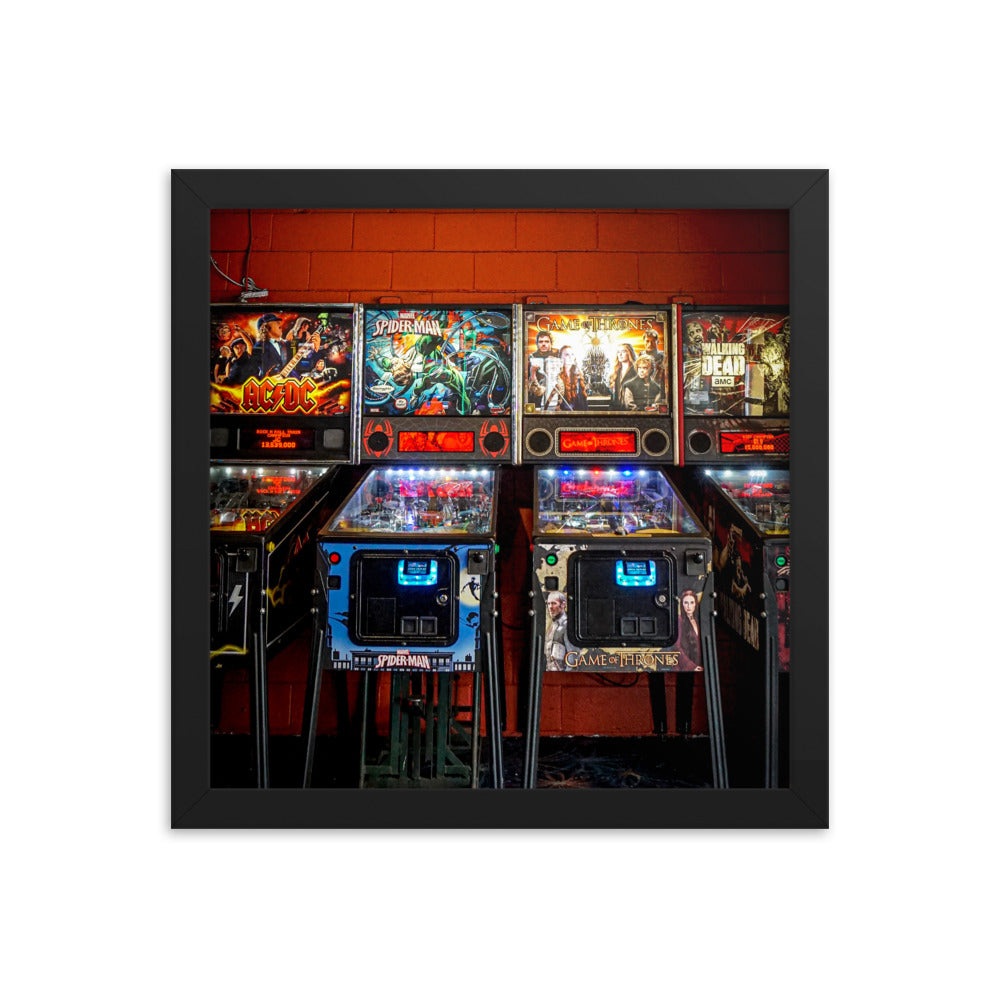 Pinball Wizard Framed Photo
