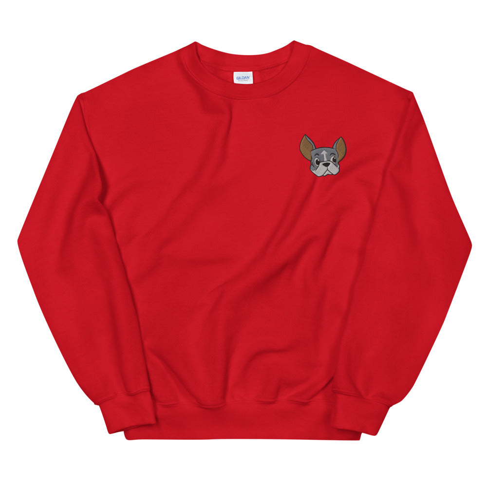 Embroidered Clive Crew Sweatshirt