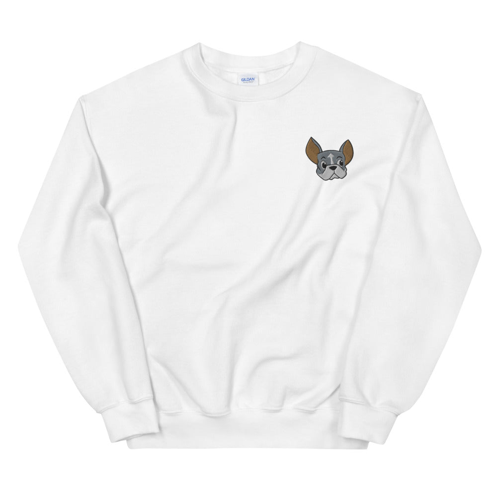 Embroidered Clive Crew Sweatshirt
