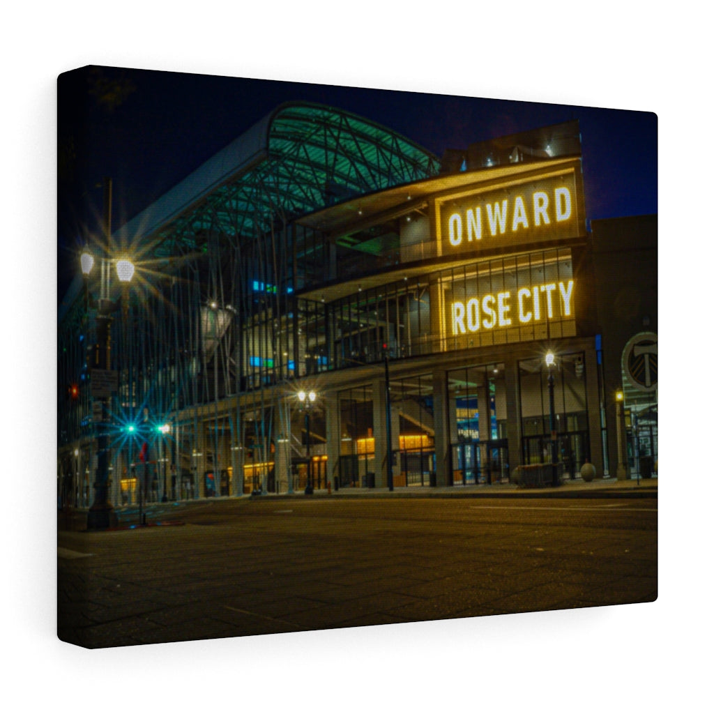 Portland Timbers Onward Rose City - Canvas