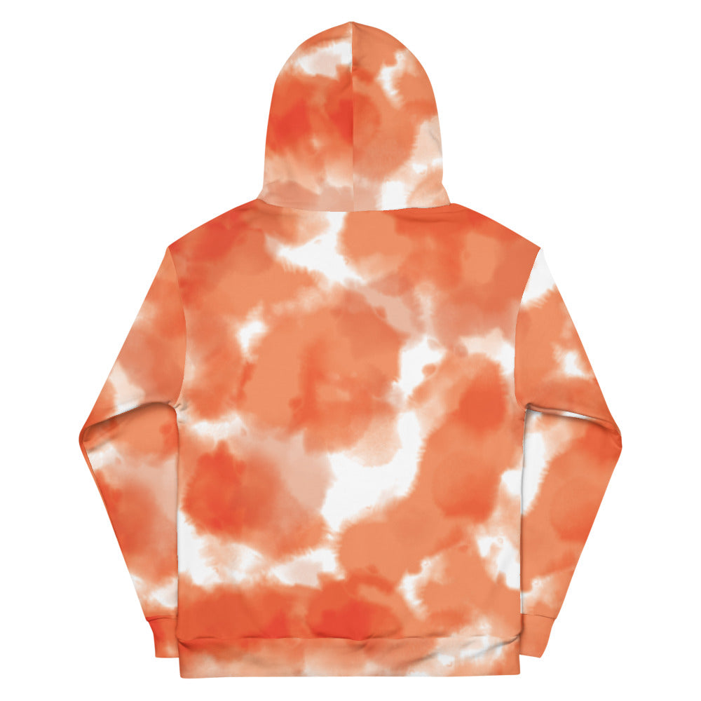 Orange Wash Hoodie