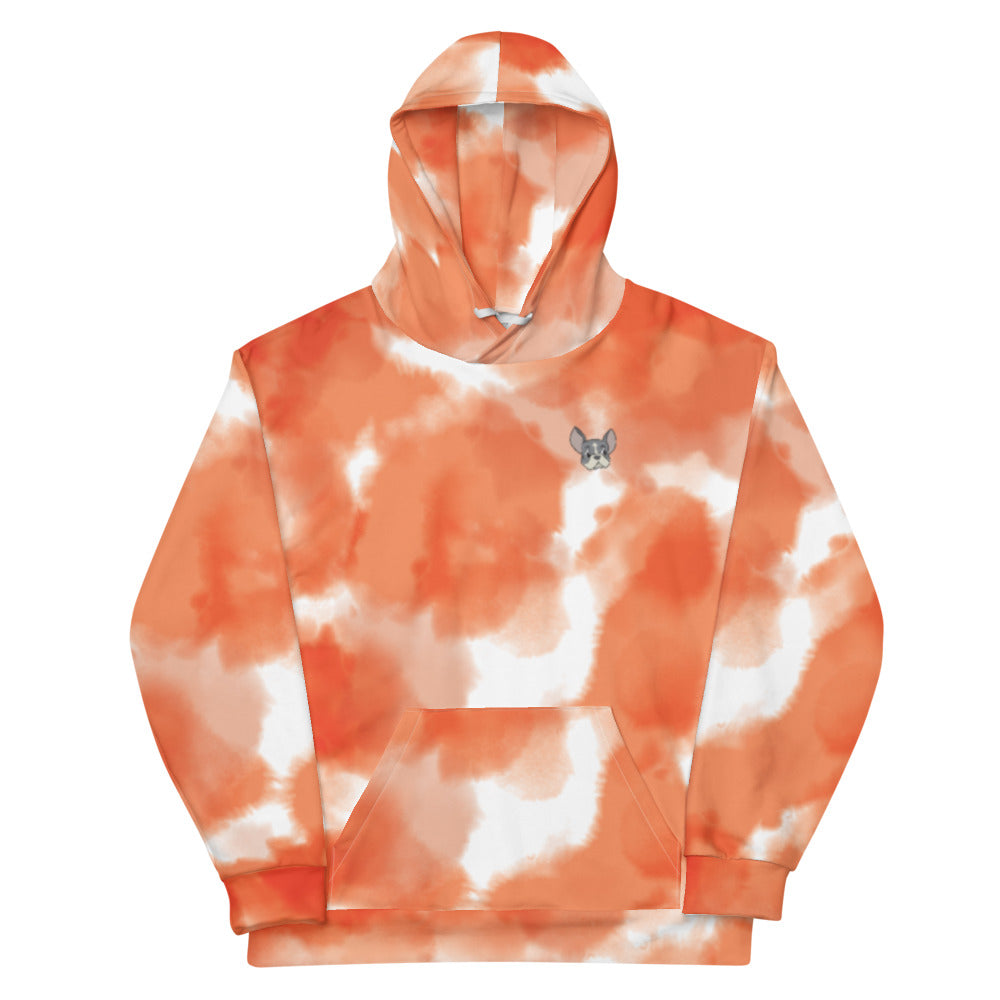 Orange Wash Hoodie