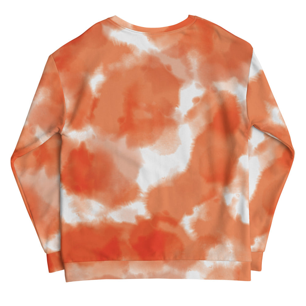 Orange Wash Sweatshirt