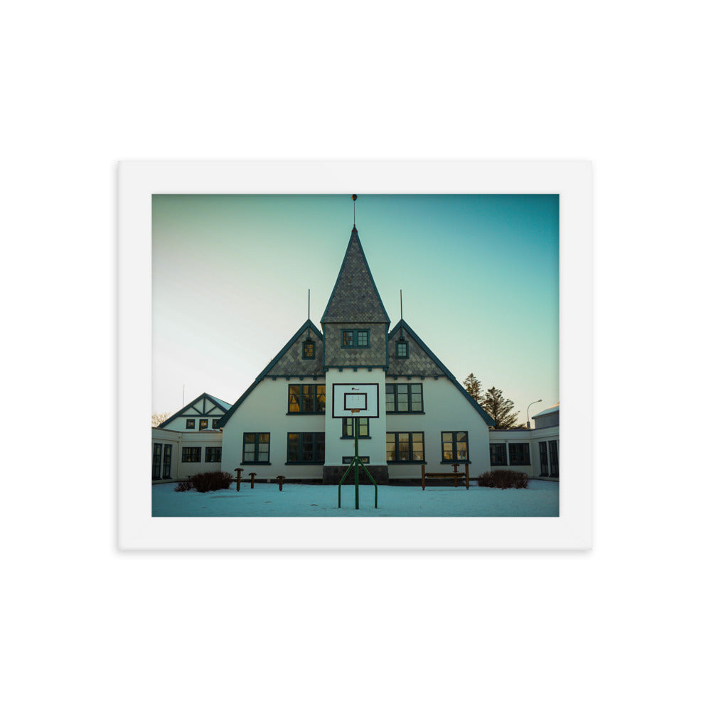 Wes Anderson Icelandic Basketball Framed Photo