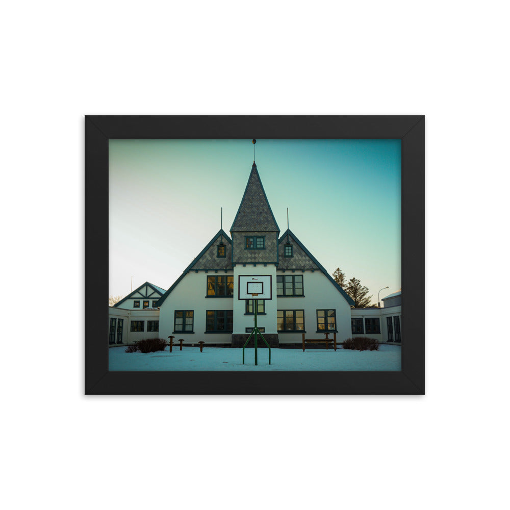 Wes Anderson Icelandic Basketball Framed Photo