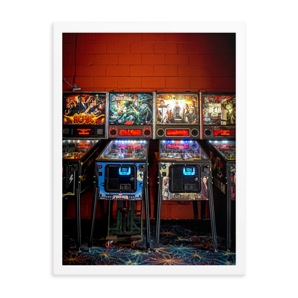 Pinball Wizard Framed Photo