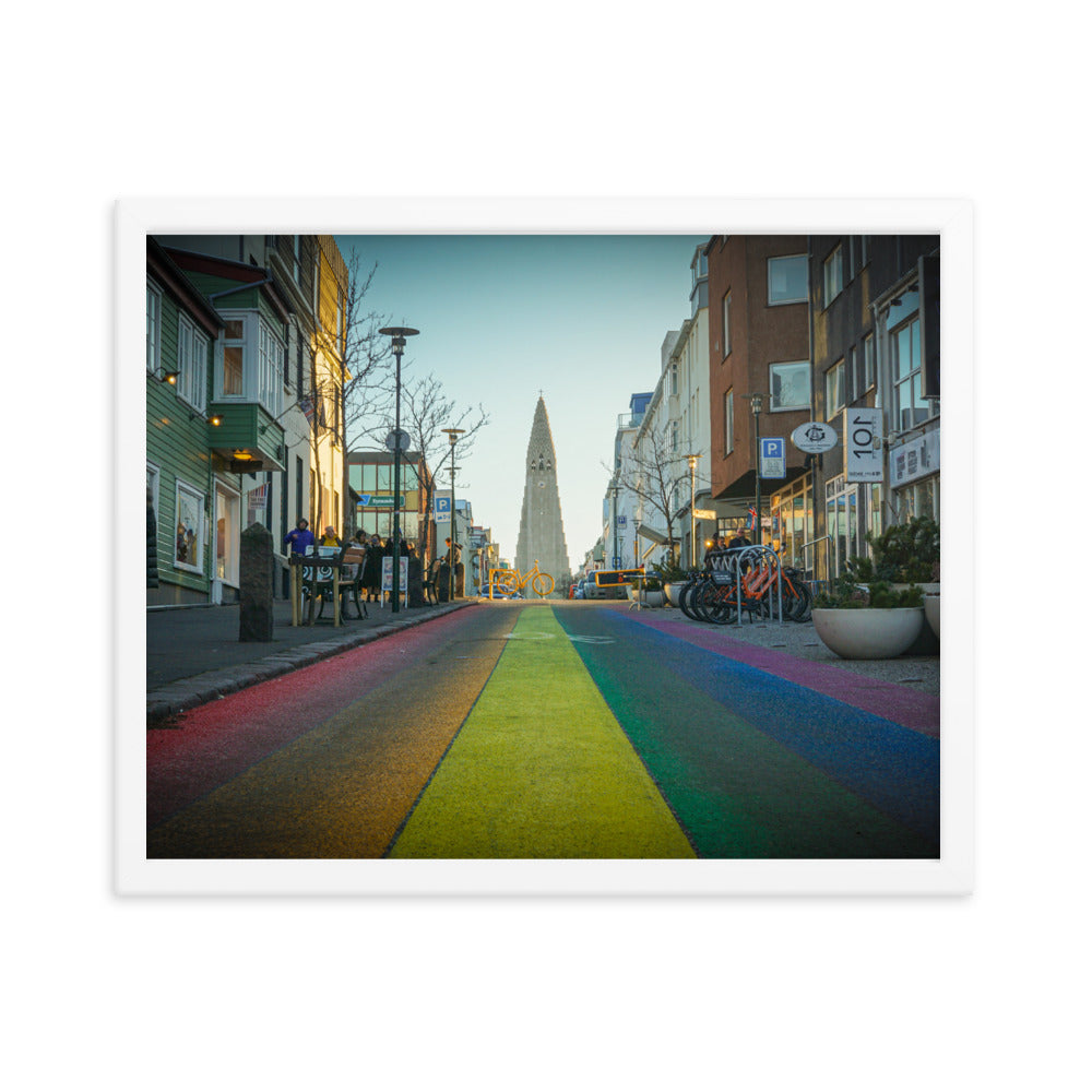 Reykjavik Pride Framed Photo