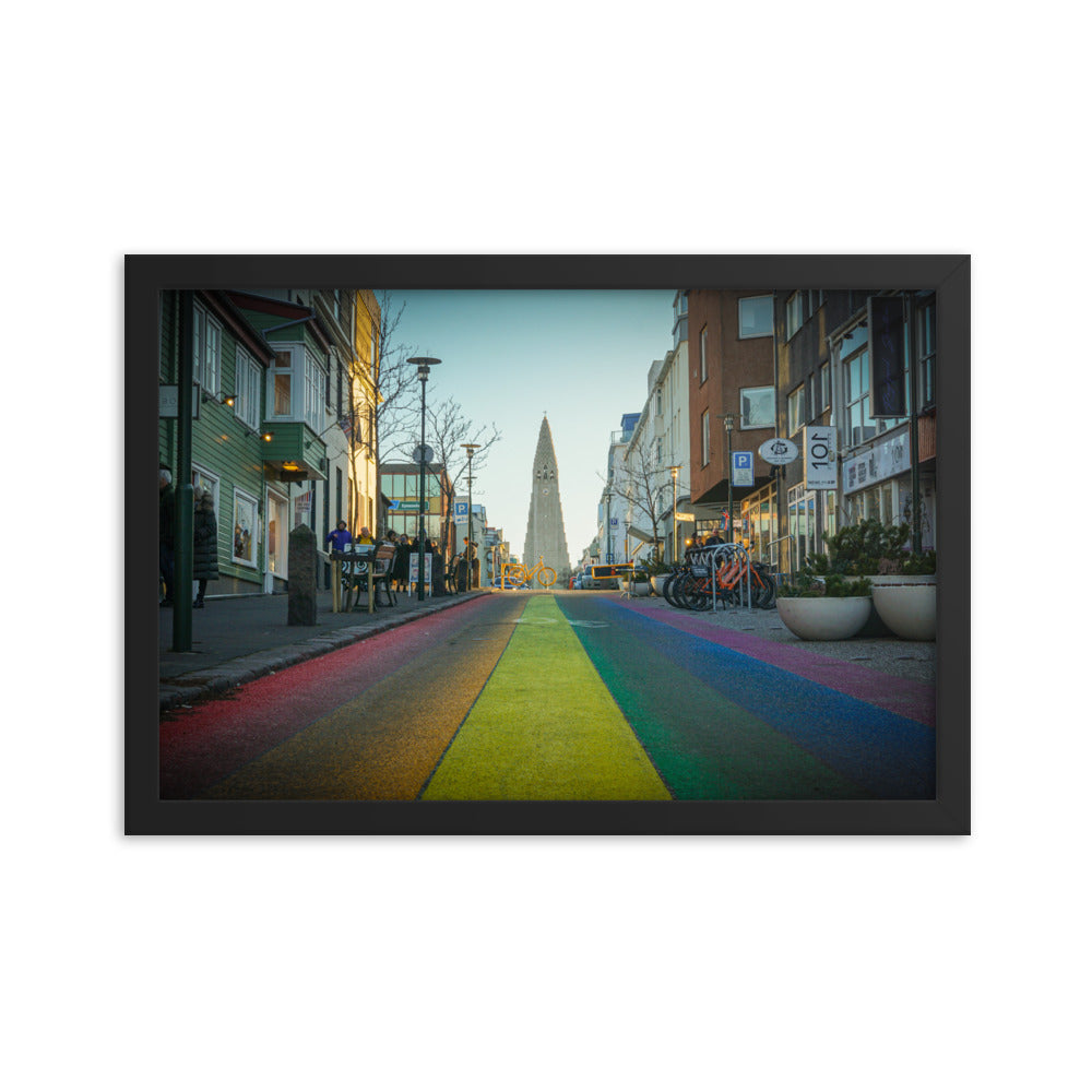 Reykjavik Pride Framed Photo