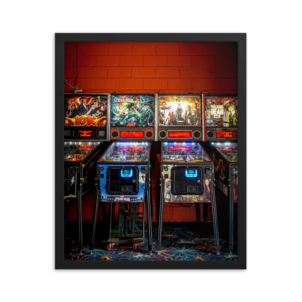 Pinball Wizard Framed Photo