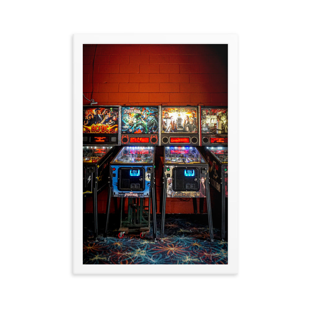 Pinball Wizard Framed Photo