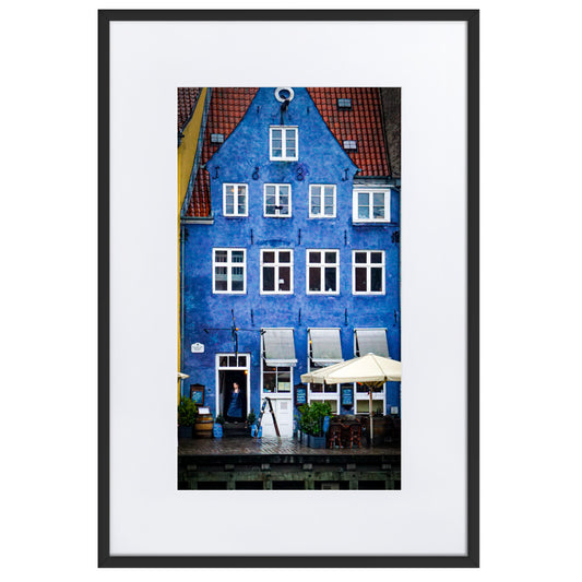 Nyhavn Shopkeeper Framed Photo