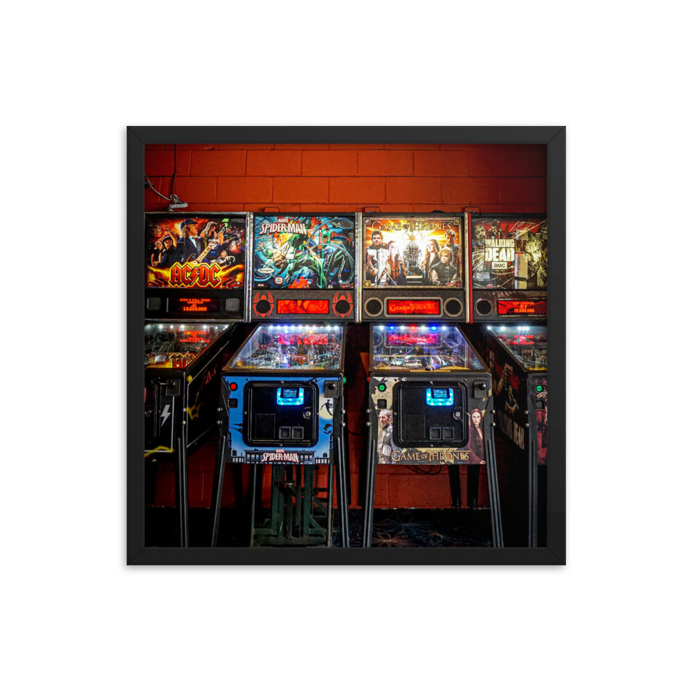 Pinball Wizard Framed Photo