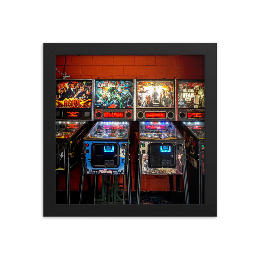 Pinball Wizard Framed Photo