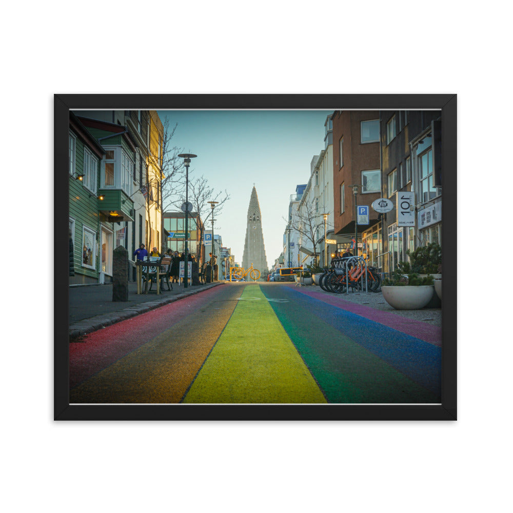 Reykjavik Pride Framed Photo