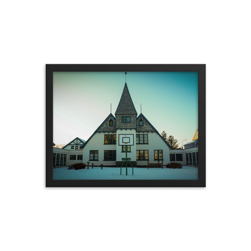 Wes Anderson Icelandic Basketball Framed Photo