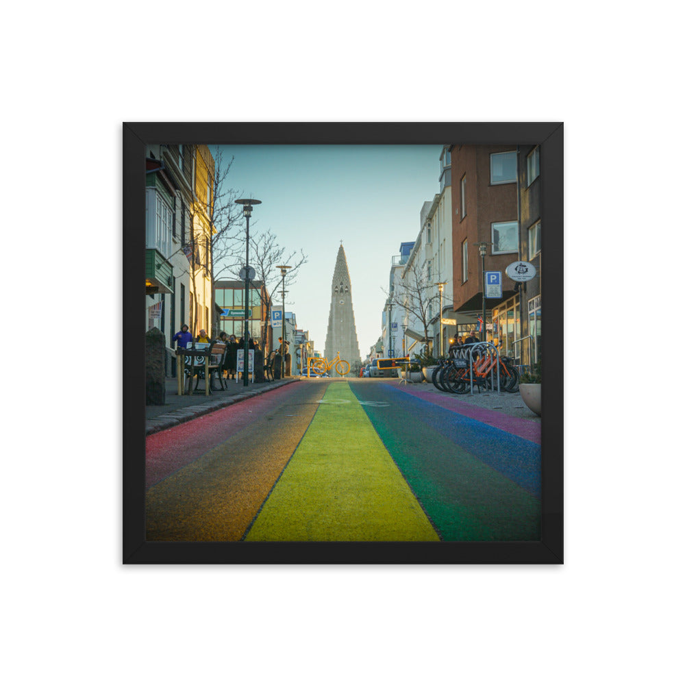 Reykjavik Pride Framed Photo