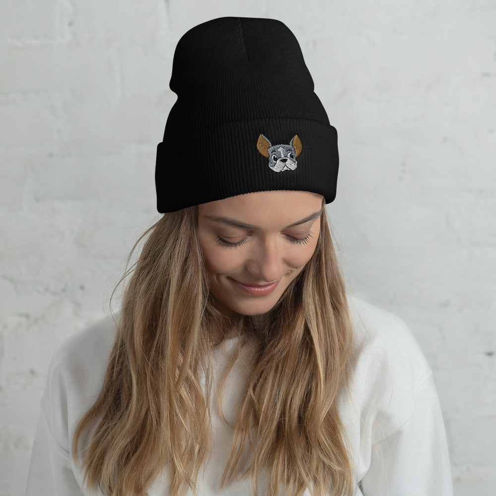 Clive Embroidered Beanie