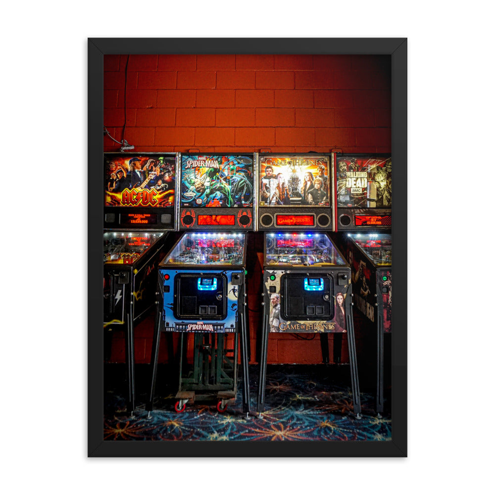 Pinball Wizard Framed Photo