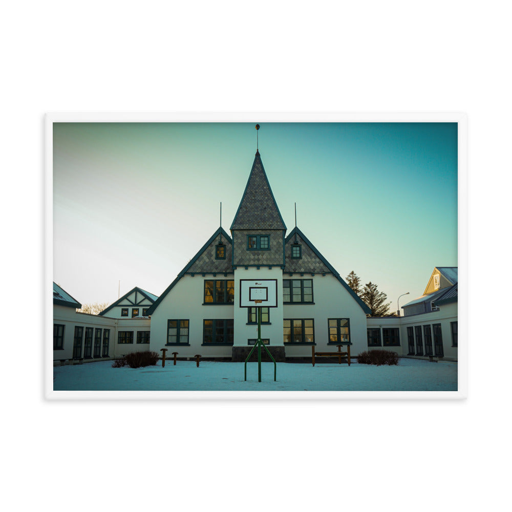 Wes Anderson Icelandic Basketball Framed Photo