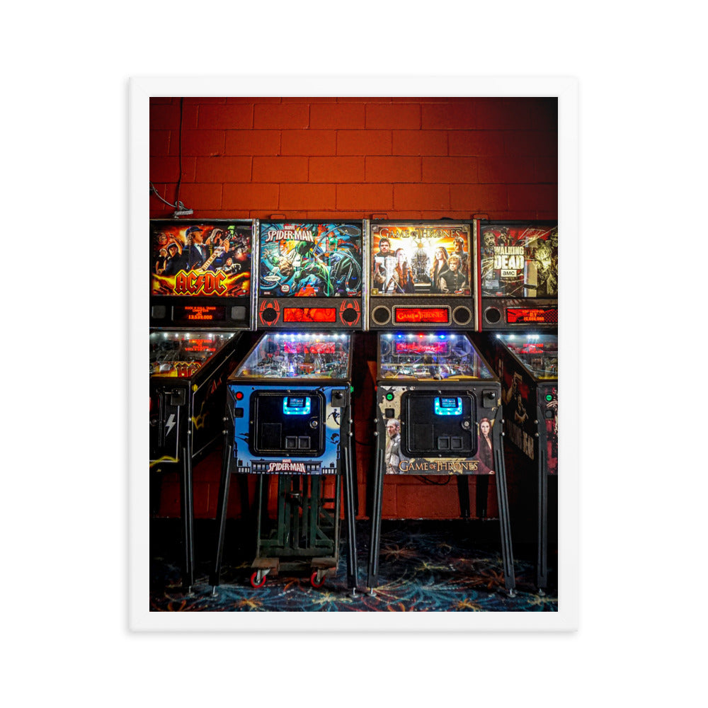 Pinball Wizard Framed Photo