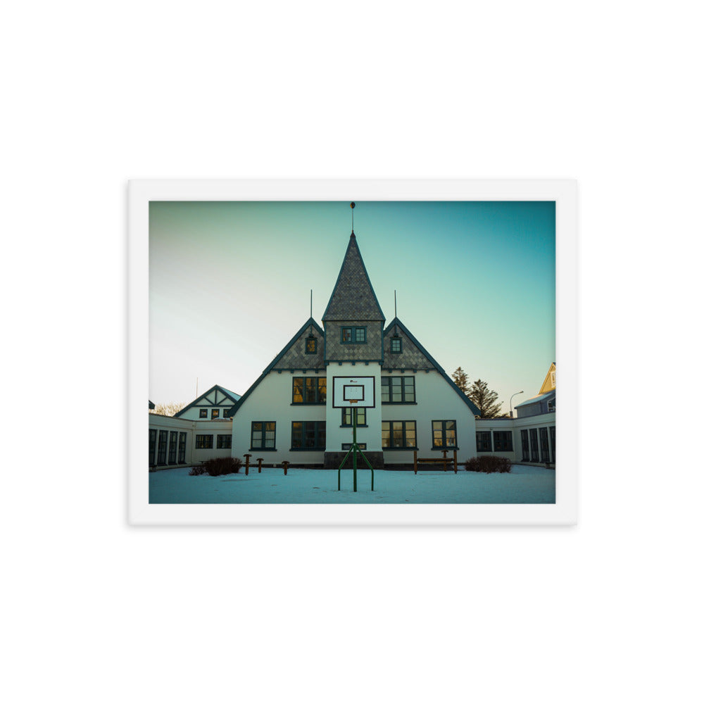 Wes Anderson Icelandic Basketball Framed Photo