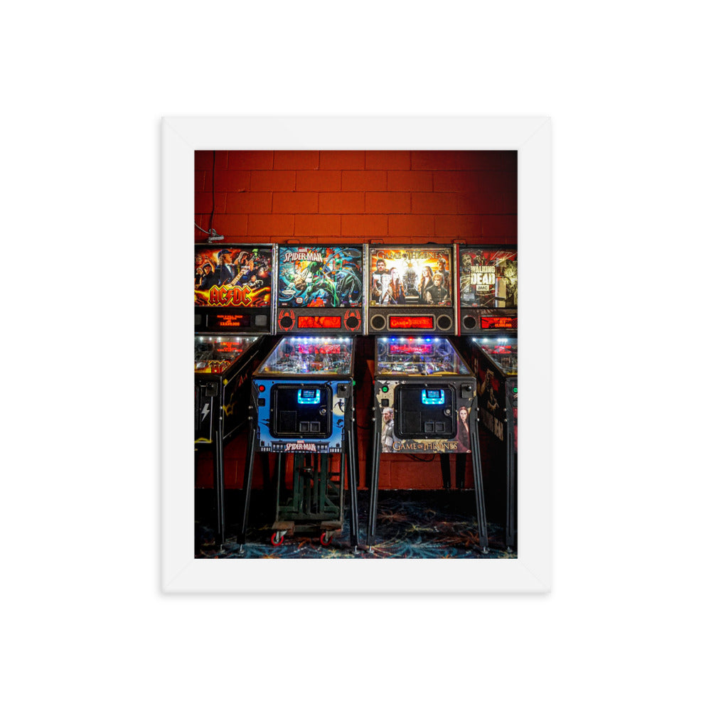 Pinball Wizard Framed Photo