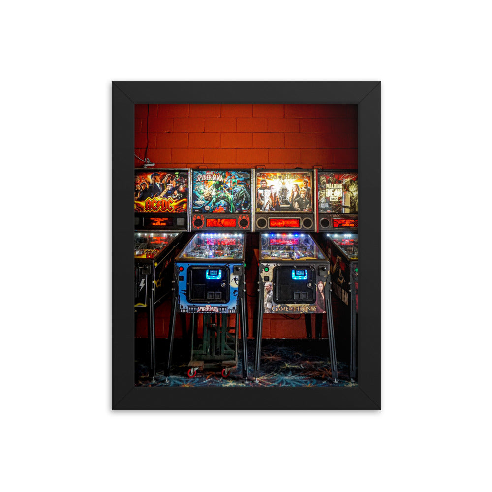 Pinball Wizard Framed Photo