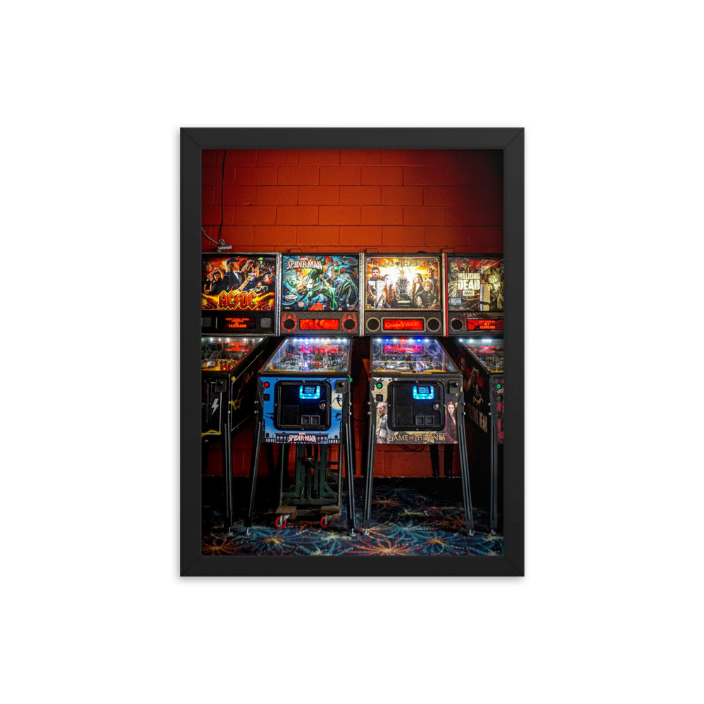 Pinball Wizard Framed Photo