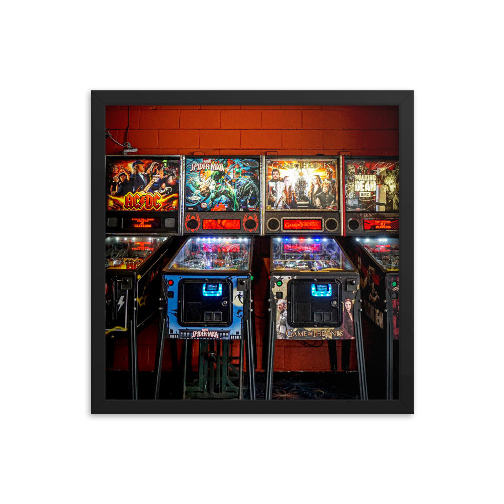 Pinball Wizard Framed Photo