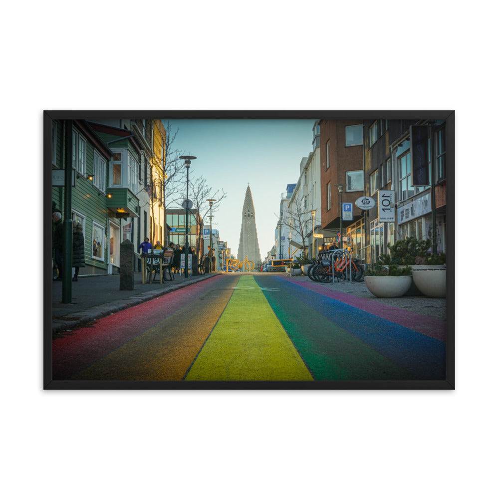 Reykjavik Pride Framed Photo