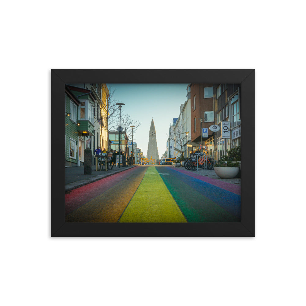 Reykjavik Pride Framed Photo