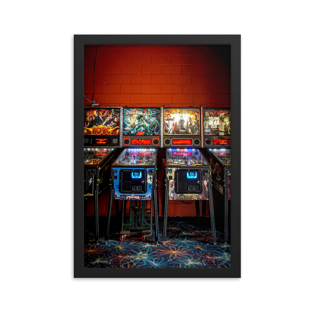 Pinball Wizard Framed Photo