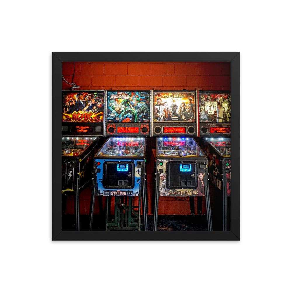 Pinball Wizard Framed Photo