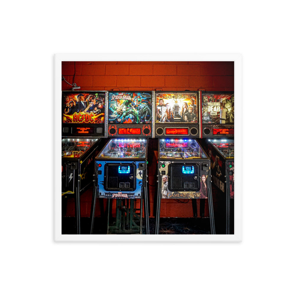 Pinball Wizard Framed Photo