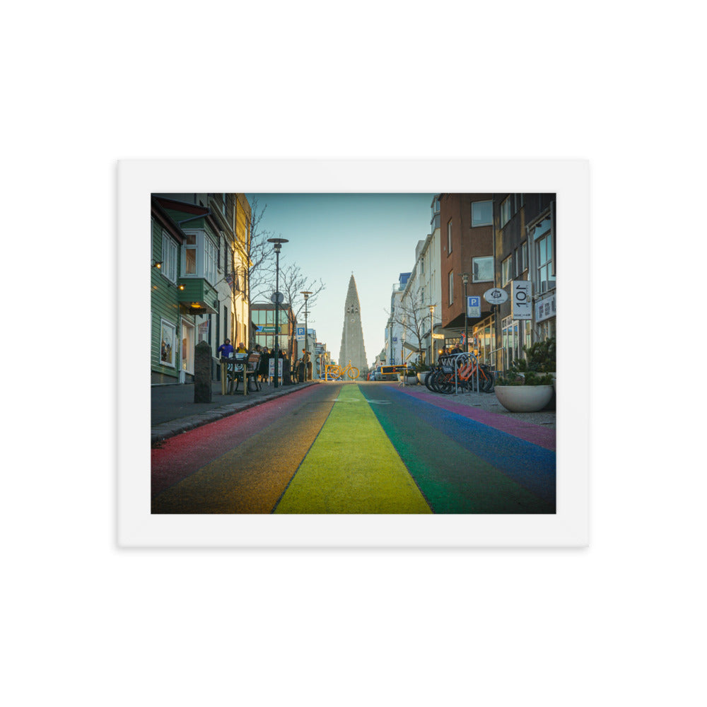 Reykjavik Pride Framed Photo