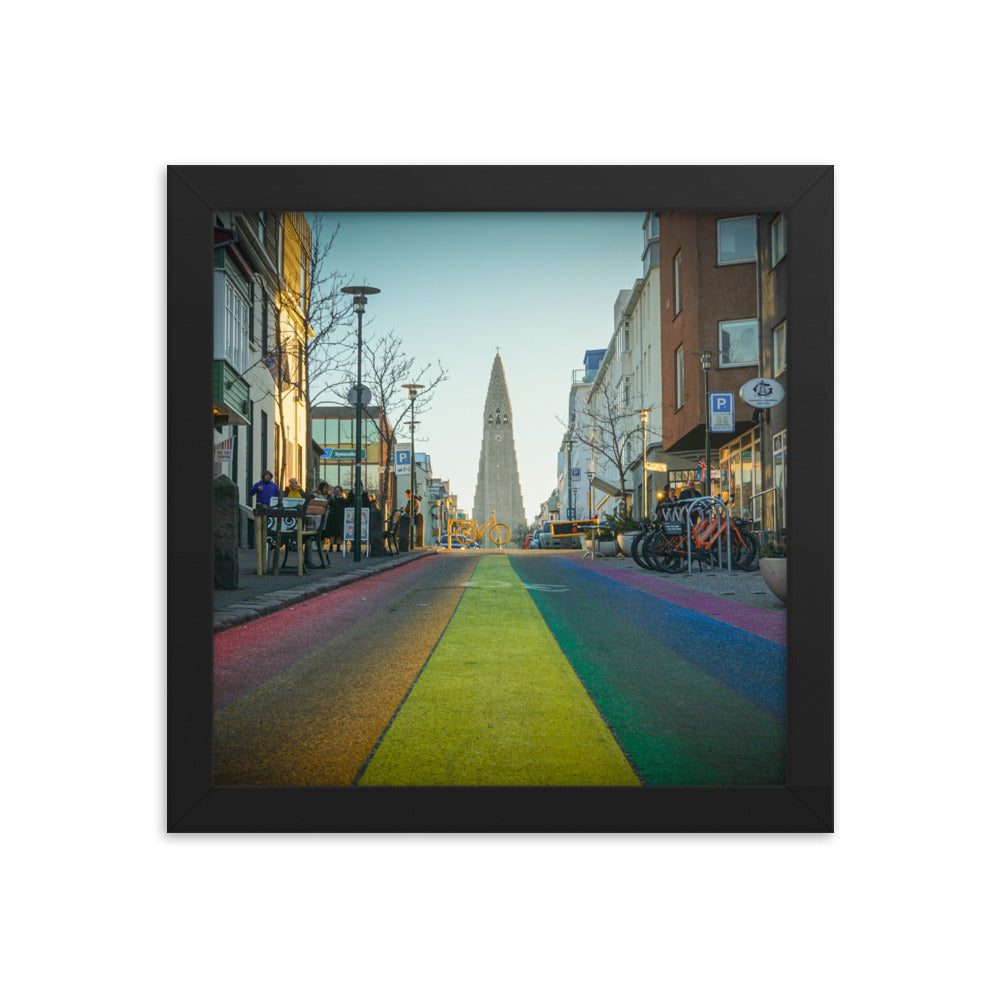 Reykjavik Pride Framed Photo