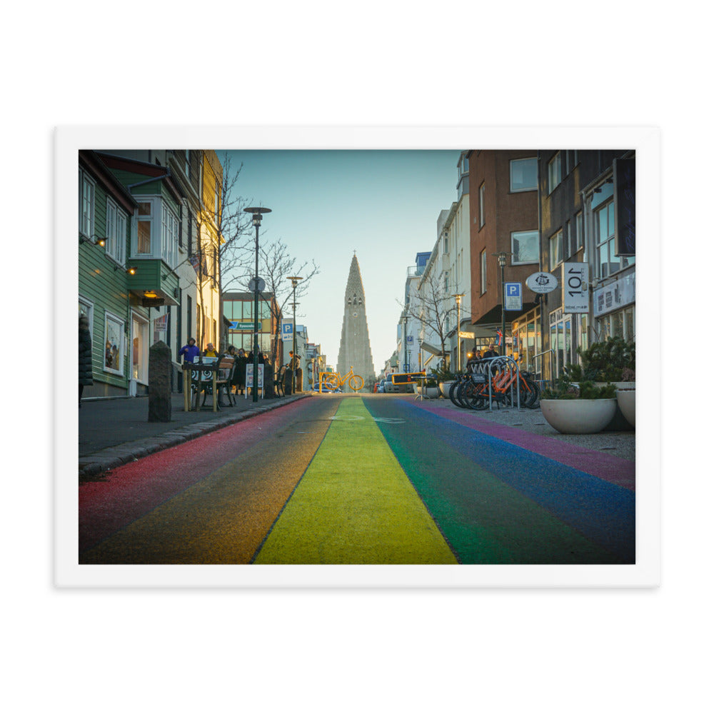 Reykjavik Pride Framed Photo