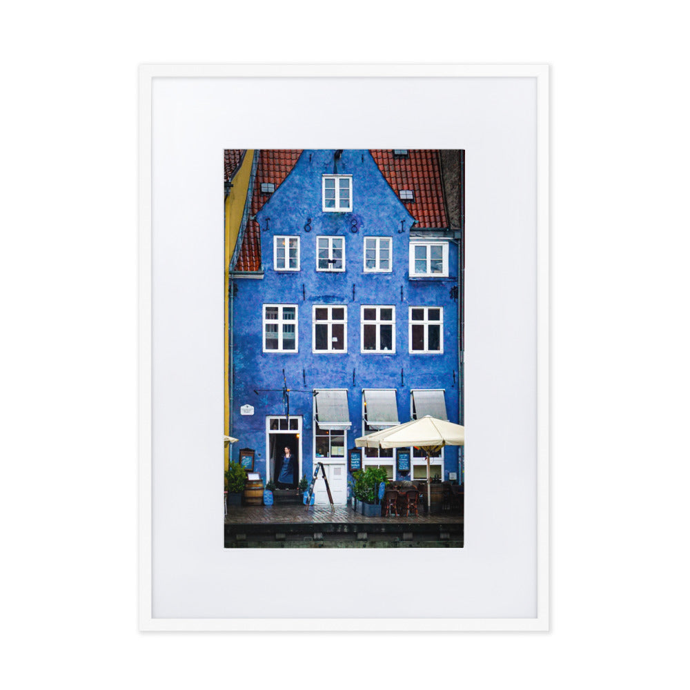 Nyhavn Shopkeeper Framed Photo