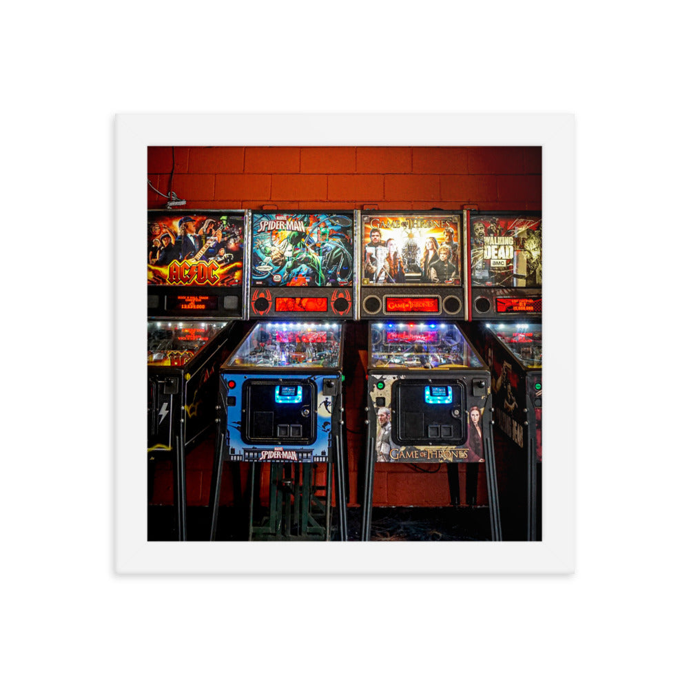 Pinball Wizard Framed Photo