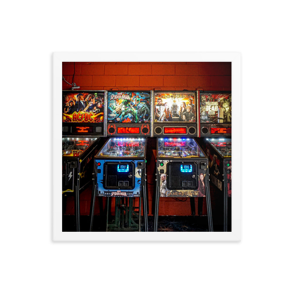 Pinball Wizard Framed Photo