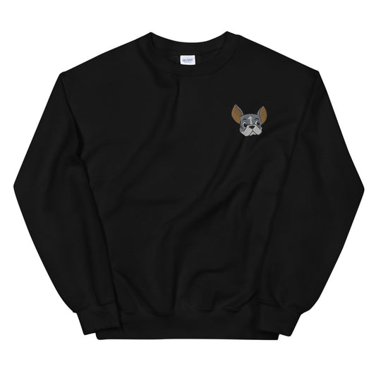 Embroidered Clive Crew Sweatshirt