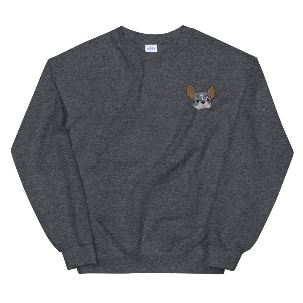 Embroidered Clive Crew Sweatshirt