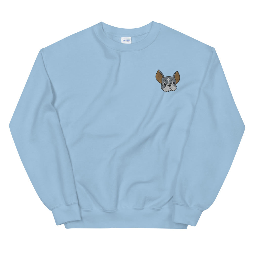 Embroidered Clive Crew Sweatshirt