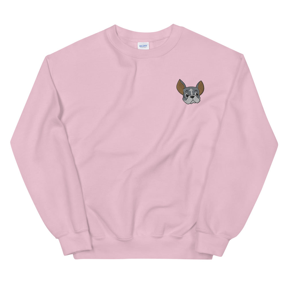 Embroidered Clive Crew Sweatshirt