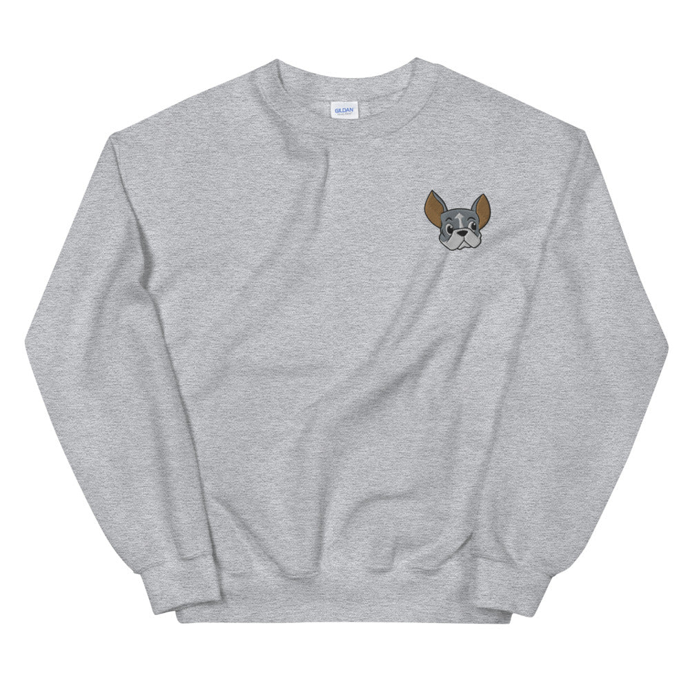 Embroidered Clive Crew Sweatshirt